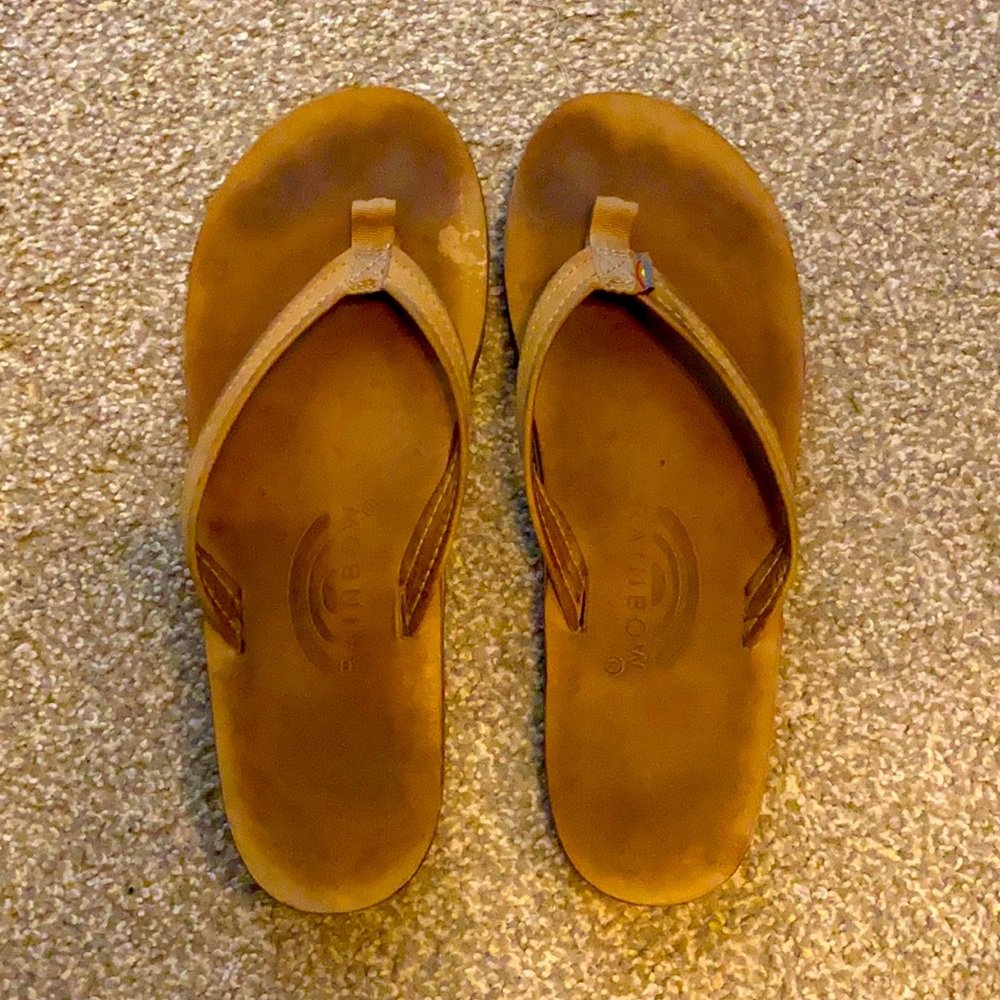 Women’s Rainbow flip flops